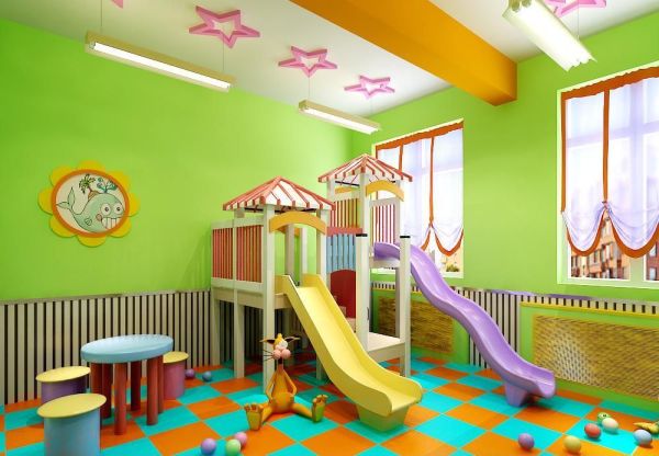 幼儿园装修效果图设计方案及注意事项